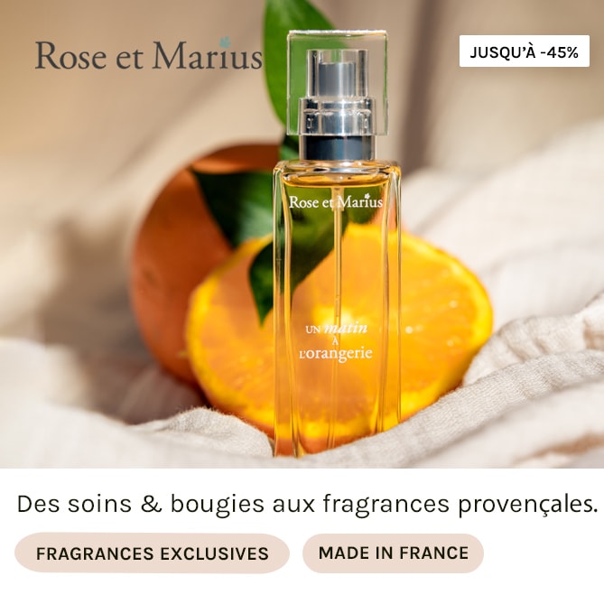 ROSE ET MARIUS pas cher sur BEAUTÉ PRIVÉE