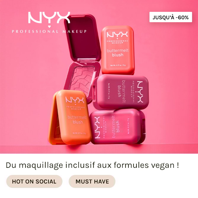 NYX PROFESSIONAL MAKEUP en soldes sur BEAUTÉ PRIVÉE