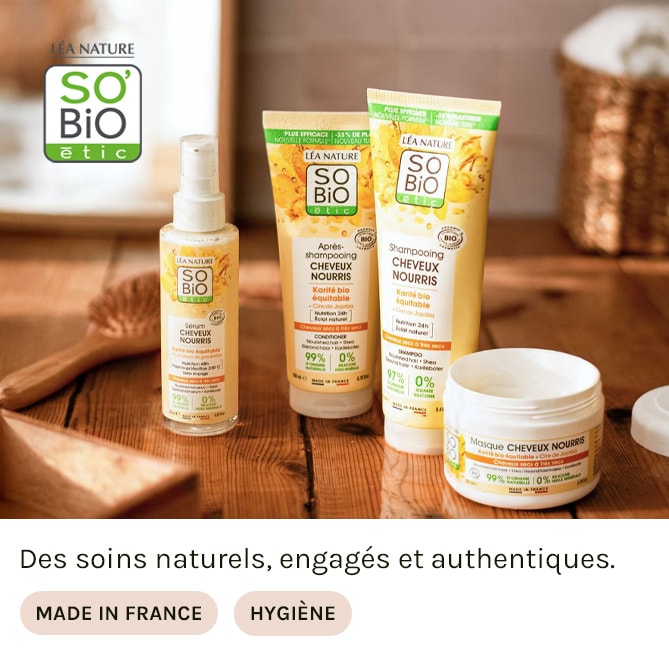 SO'BIO ETIC à prix discount chez BEAUTÉ PRIVÉE