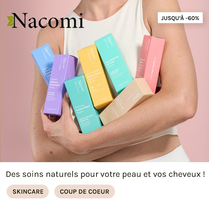NACOMI à bas prix chez BEAUTÉ PRIVÉE