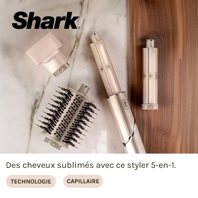 SHARK à prix discount chez BEAUTÉ PRIVÉE