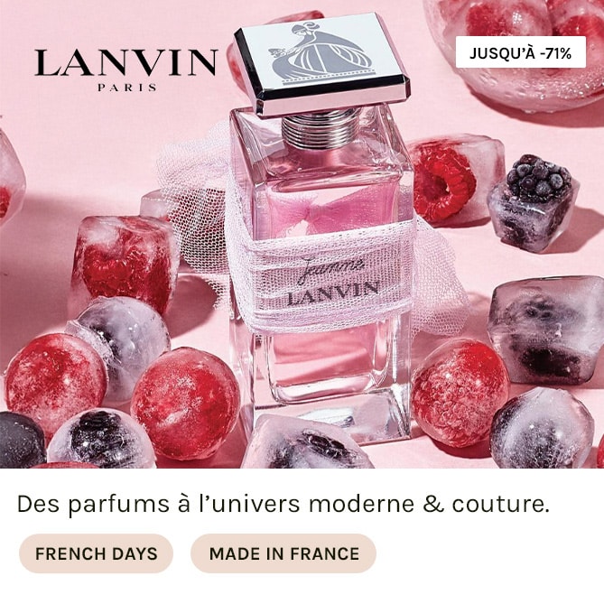 LANVIN à super prix chez BEAUTÉ PRIVÉE