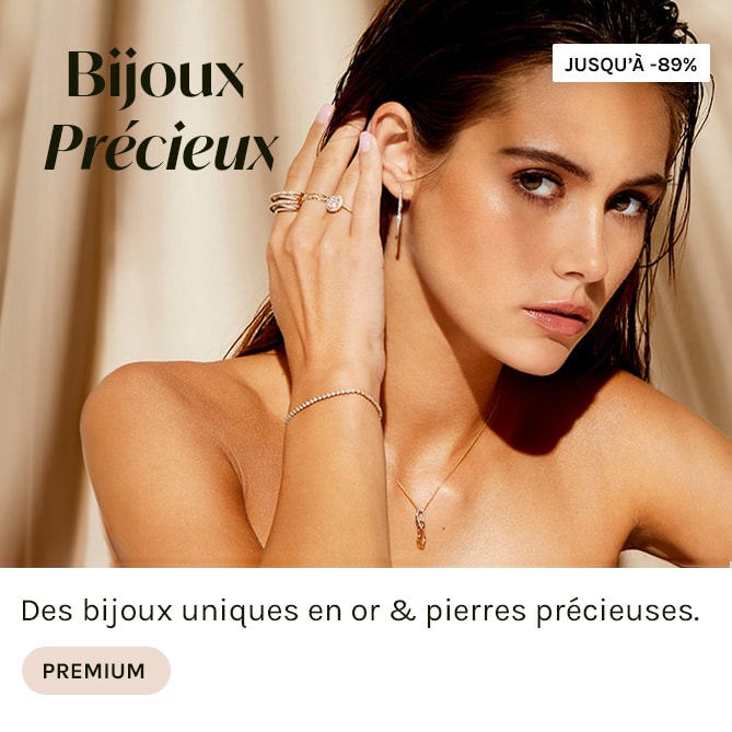 BIJOUX PRECIEUX en vente privée sur BEAUTÉ PRIVÉE