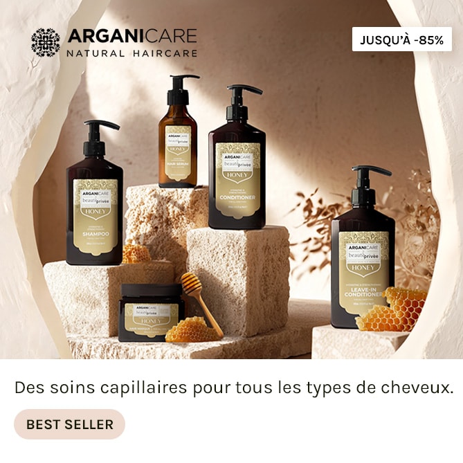 ARGANICARE HAIRCARE en vente flash chez BEAUTÉ PRIVÉE