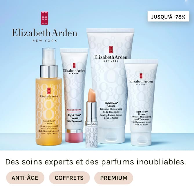 ELIZABETH ARDEN en soldes sur BEAUTÉ PRIVÉE
