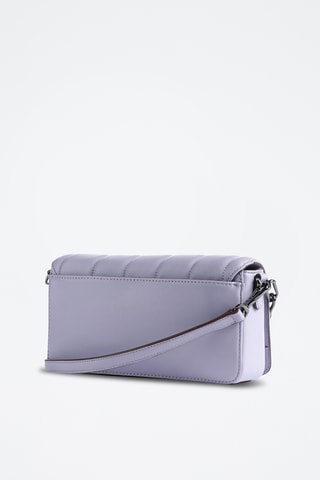 $Sac bandoulière en cuir d’agneau - Violet