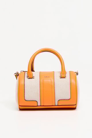 $Sac à main - Ecru et orange