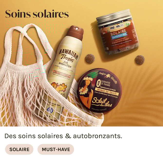 SOINS SOLAIRES à super prix chez BEAUTÉ PRIVÉE