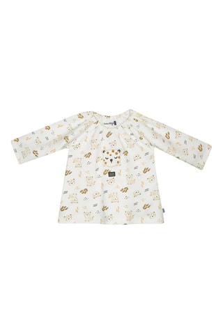 $Ensemble 3 pièces en coton biologique Genevieve - Ecru