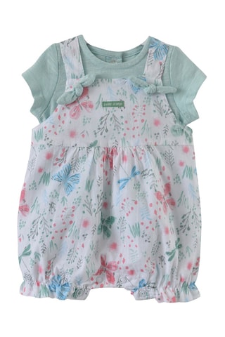 $Barboteuse et t-shirt  -  Vert