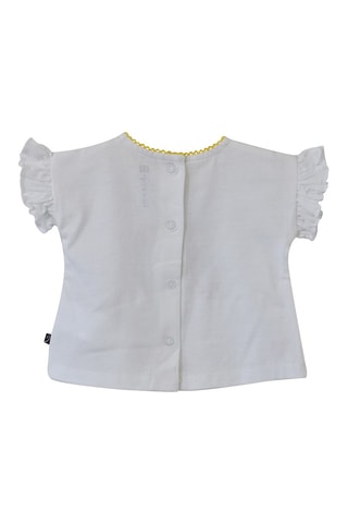 $T-shirt et short  -  Blanc