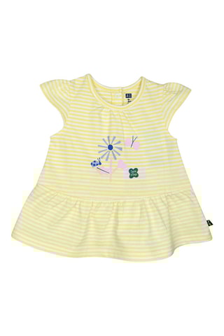 $Tunique et legging Granny - Jaune et blanc
