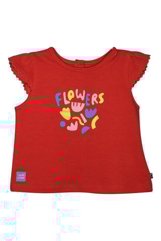 $T-shirt et jupe - Rouge et jaune