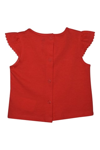 $T-shirt et jupe - Rouge et jaune