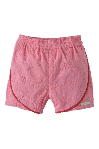 $T-shirt et short - Ecru et rose