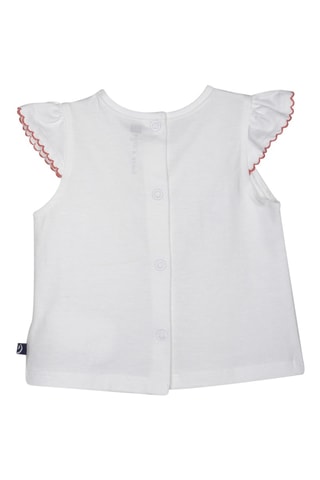$T-shirt et short Leontine - Blanc et rouge
