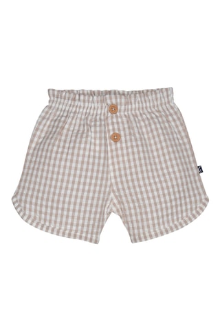 $T-shirt et short Leslie - Blanc et marron