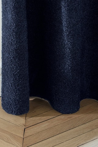 $Rideau Léonard - Bleu foncé - 136 x 350 cm