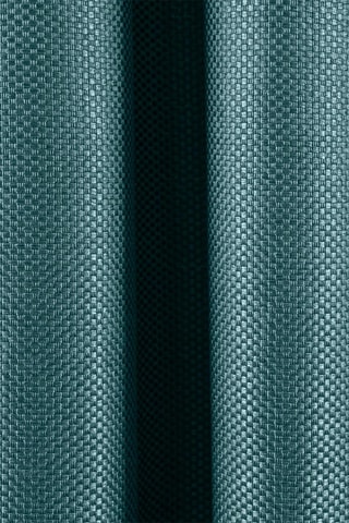 $Rideau à œillets Coconut - Bleu-vert - 145 x 277 cm
