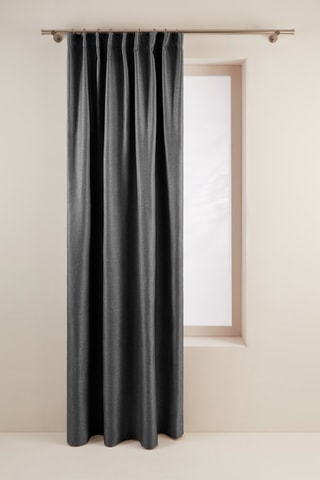 $Rideau Coconut - Gris - 135 x 350 cm
