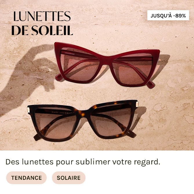 LUNETTES DE SOLEIL pas cher sur BEAUTÉ PRIVÉE