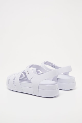 $Sandales Splash Glossy Fisherman - Blanc