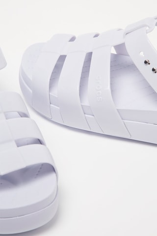 $Sandales Splash Glossy Fisherman - Blanc