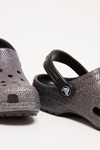 $Sabots Classic Glitter - Noir