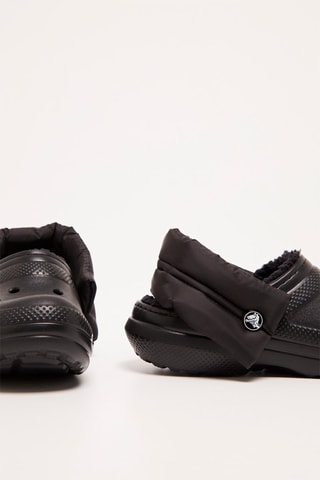 $Sabots Classic Lined Neo Puff - Noir