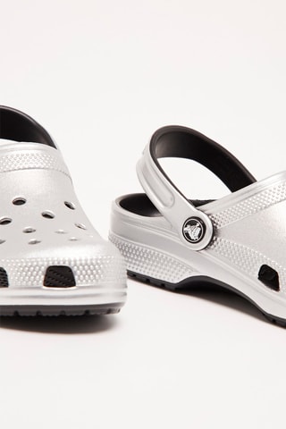 $Sabots Classic Metallic Clog - Argenté