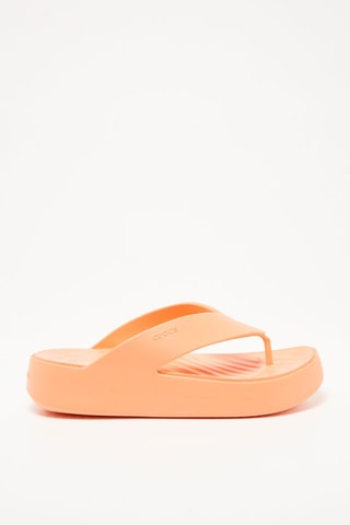 $Tongs Getaway Platform Flip - Orange