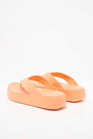 $Tongs Getaway Platform Flip - Orange