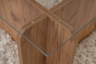 $Table basse Flavio - Imitation bois