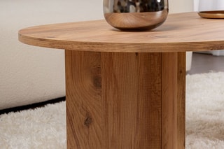 $Table basse Sable - Imitation pin