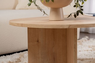 $Table basse Sable - Imitation chêne