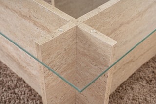 $Table basse Vetrino - Imitation travertin