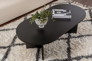 $Table basse Sable - Imitation bois