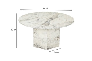$Table basse - 80 x 40 x 80 cm