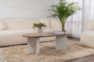 $Table basse Sable - 119 x 40 x 60 cm