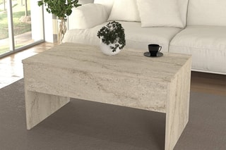 $Table basse coffre Akilli - Gris clair