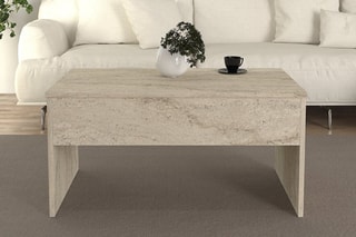 $Table basse coffre Akilli - Gris clair