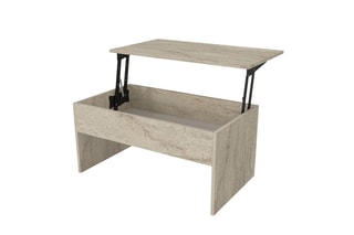 $Table basse coffre Akilli - Gris clair