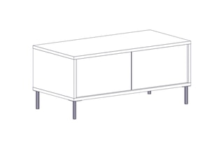 $Table basse Imaj - 90 x 40 x 45 cm