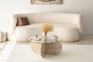 $Table basse Bubble - 75 x 35 x 1,8 cm