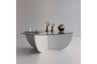 $Table basse - Plateau en verre - 90 x 90 x 30 cm