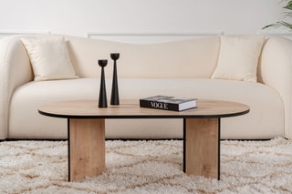 $Table basse Sable - 119 x 40 x 60 cm