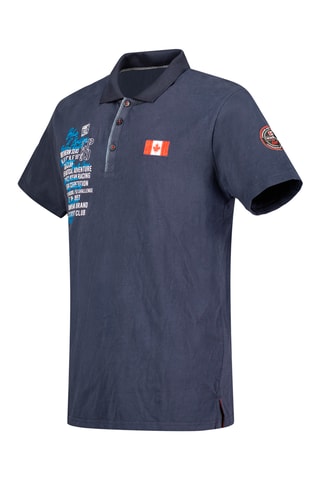 $Polo - Bleu marine