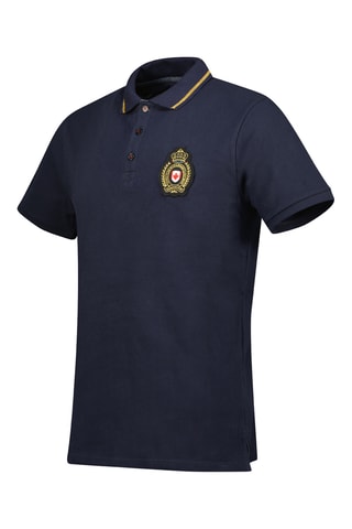 $Polo - Bleu marine