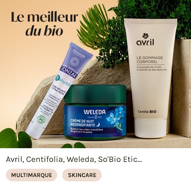 LE MEILLEUR DU BIO à super prix sur BEAUTÉ PRIVÉE