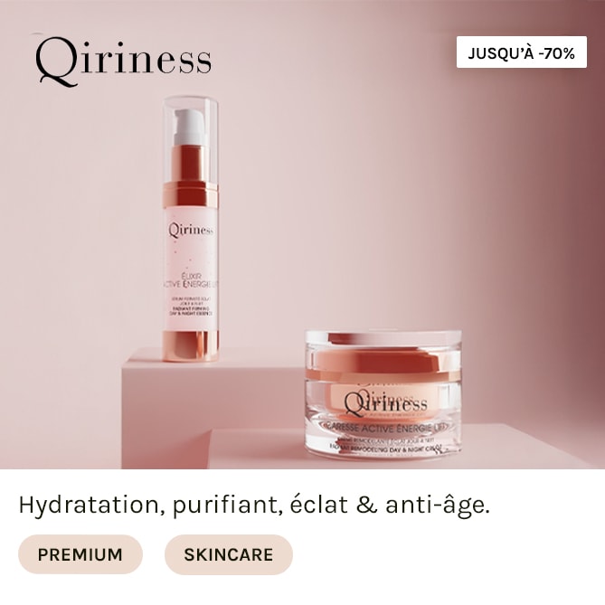 QIRINESS à prix discount chez BEAUTÉ PRIVÉE